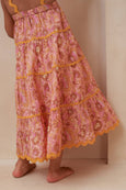 Samaira Tiered Dress : PASTEL PINK : Infant : Toddler : Tween - Yo Baby