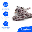 The Petting Zoo - 8" (21cm) Scoopz Snow Leopard Wild Life