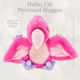 Hot Pink Baby Pterosaur Plush - 11 Inch - World's Softest - Beverly Hills Teddy Bear Company -