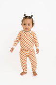 Little One Shop - Fall Checkered Bamboo Set