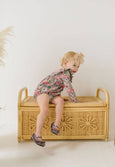 Ollie Jay - Leah Romper in Meadow Bloom