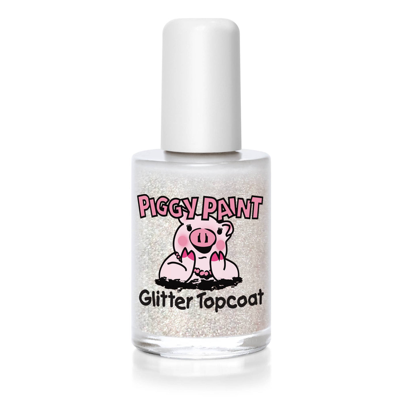 Piggy Paint - Glitter Topcoat Non-Toxic Kids Nail Polish