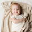 Blueberry Hill - Organic Cotton Heirloom Pique Blanket