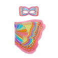 DREAMY DRESS-UPS® - Pink Rainbow Butterfly Wings + Mask