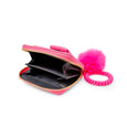 Tiny Treats - Shiny Jumbo Bow Spiral Strap Wallet