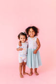 Bird & Bean® - Kids Short Bamboo Pajamas - Estelle Unicorn 