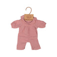 Miniland  - Pink Pajamas with hat for dolls 15"