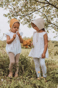 Mali Wear - Baby bonnet cotton reversible mustard floral infant hat