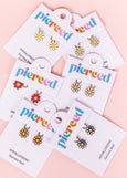 Pierced Co - Rainbow Daisy Charms
