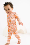 Little One Shop - Pretty In Pink Pumpkins Bamboo Set