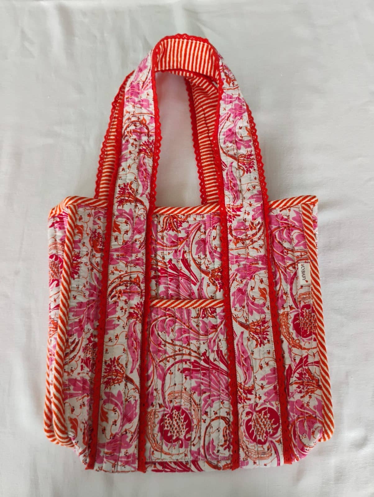 Quilted Bag With Pocket - Yo Baby