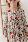 Babysprouts | Girl's Long Sleeve Henley Dress