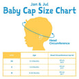 Jan & Jul - Stormy Blue | Sun Soft Baby Cap