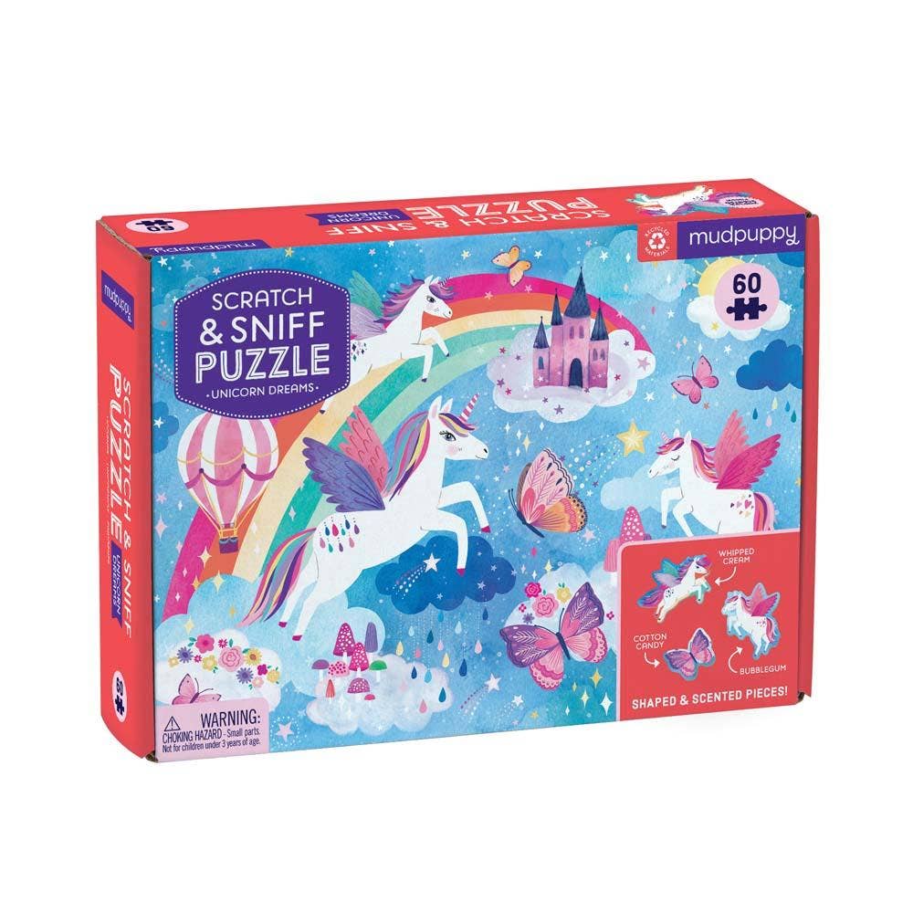 Chronicle Books - Unicorn Dreams Scratch and Sniff Puzzle