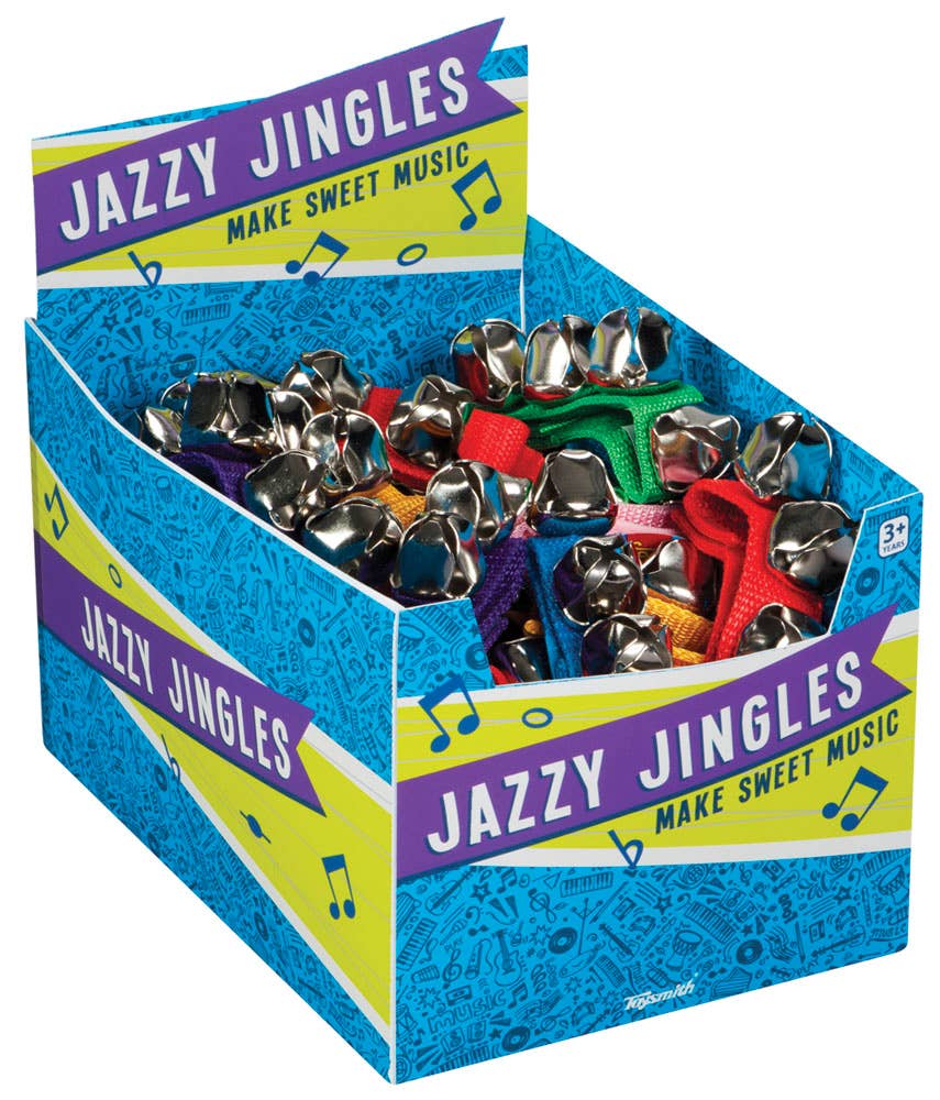 Toysmith - Jazzy Jingles Bell Bracelets Noise Makers Party Favors