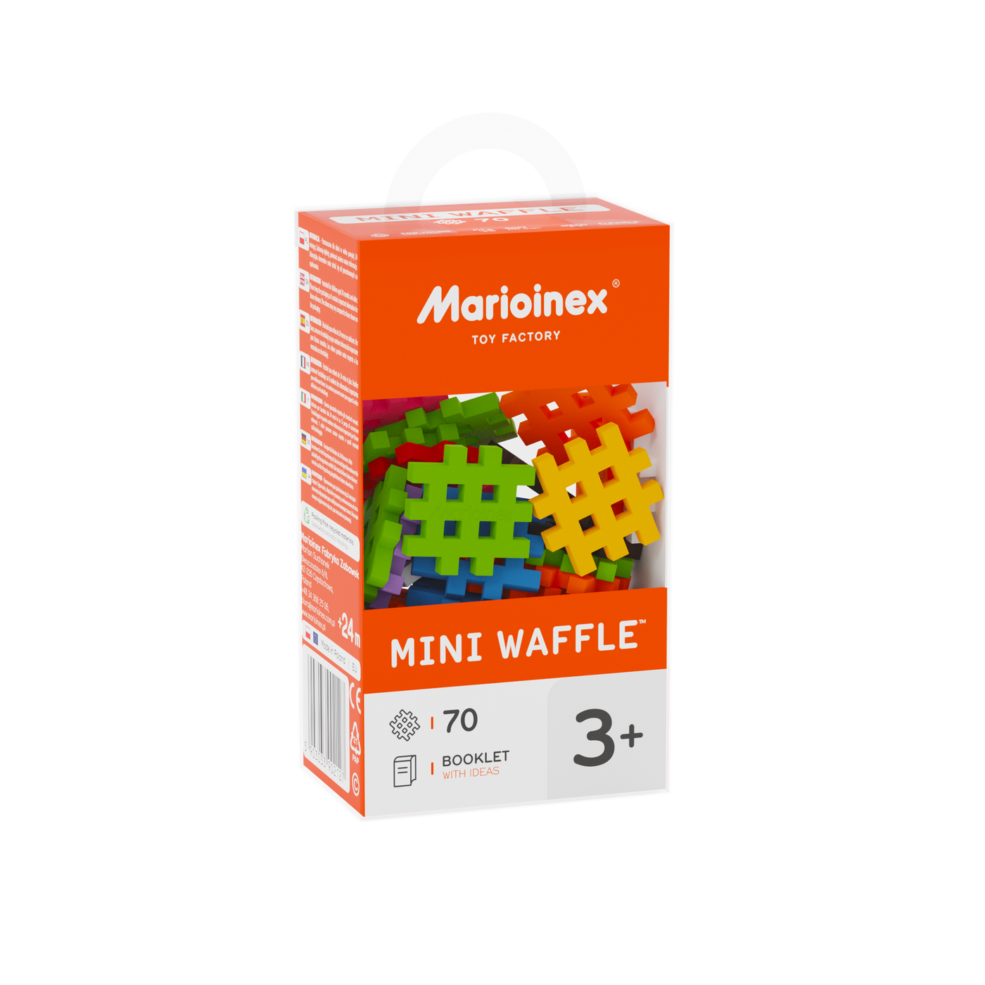 Toysmith - Marioinex Mini Waffle 70 PCS