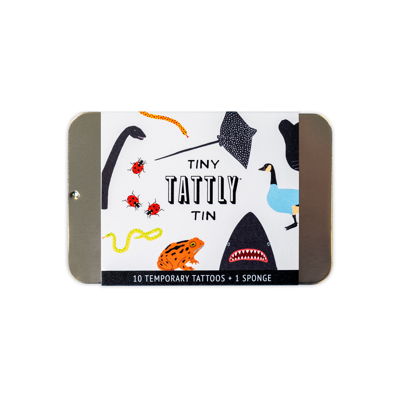 Tattly - Tiny Animal Tattoo Tin