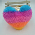 Sweet Cherry Sky - Furry Heart Plush Keychain