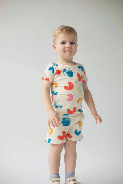 Good Apples Kids - T-Shirt Set (Macaroni) in Organic Cotton