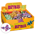 Toysmith - Reptile Sand Animals, Assorted Styles/Colors (squishy toy)