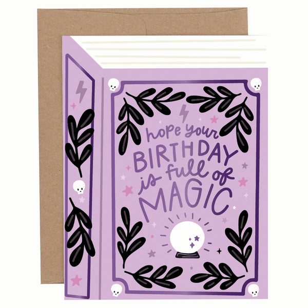 Pippi Post - Full of Magic Birthday Greeting Card