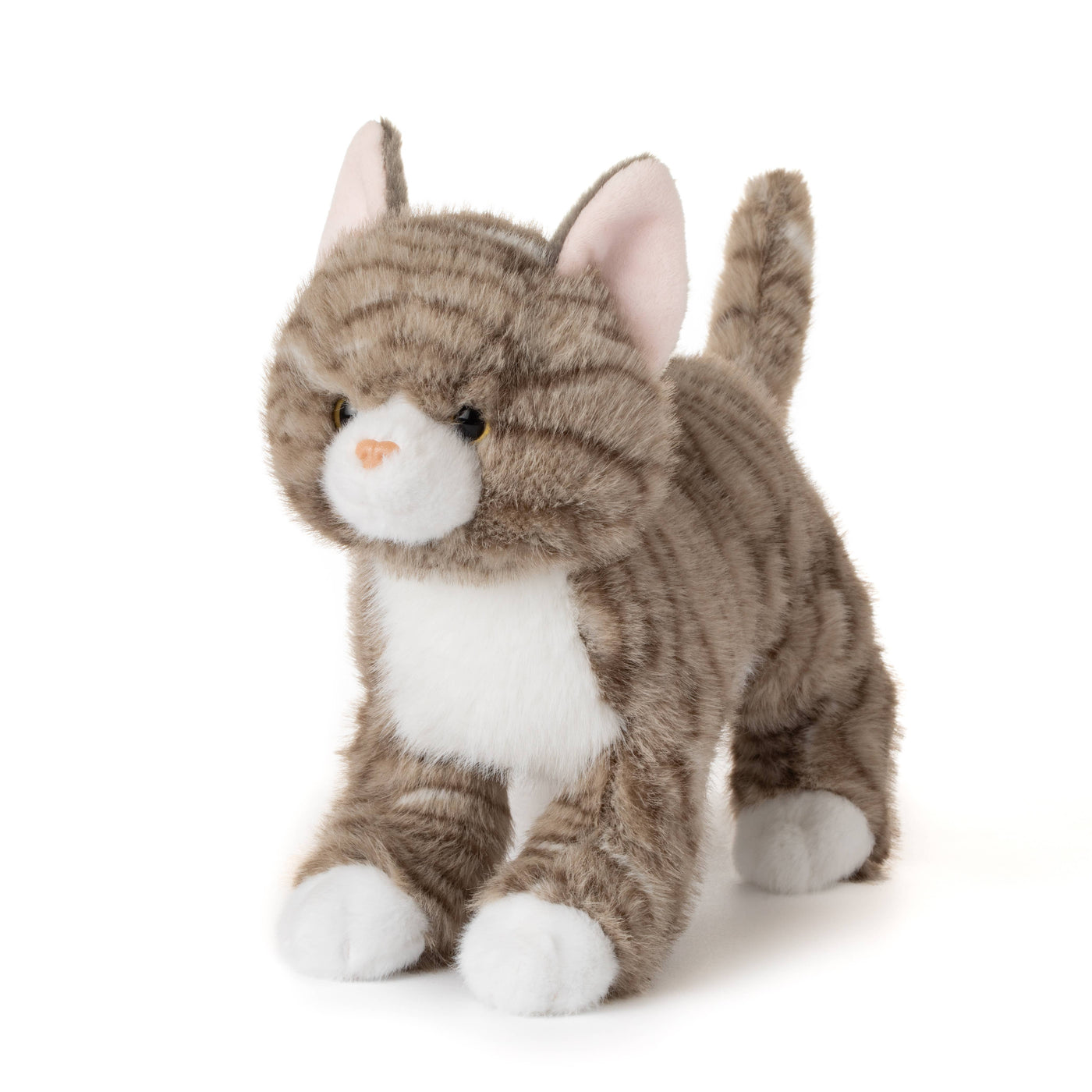 The Petting Zoo - Grey Tabby Cat Medium 10"
