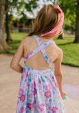 Ollie Jay - Sofia Dress in Serenity Floral | Girls Twirl Dress