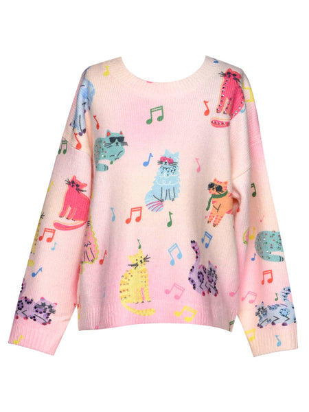 Hannah Banana - Musical Cats Sweater
