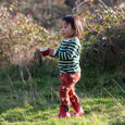 Little Green Radicals - Mushroom Tie Waist Knitted Joggers