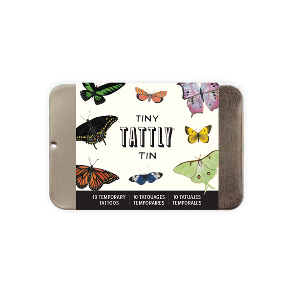 Tattly - Tiny Butterfly Tattoo Tin
