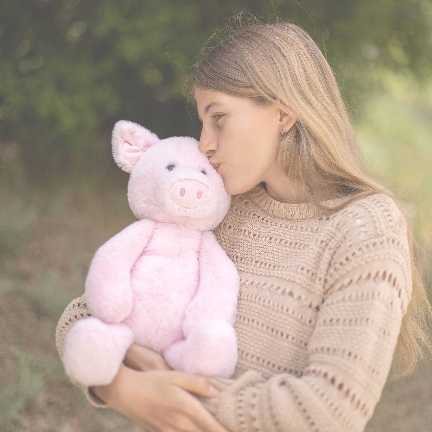 Beverly Hills Teddy Bear Company - World's Softest Lushee 16 inch Pugs Pig Plush Toy for Kids