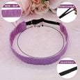 Frog Sac - Adjustable No Slip Crochet Lace Headbands - 5 Pack