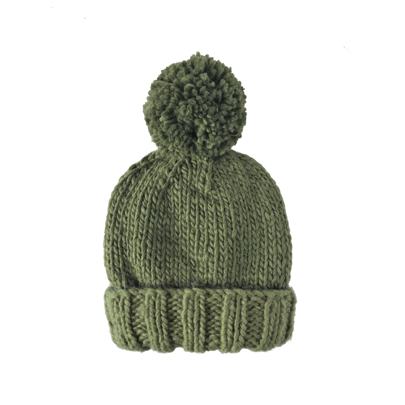 The Blueberry Hill - Classic Pom Hat, Moss | Kids & Baby Fall Christmas Holiday