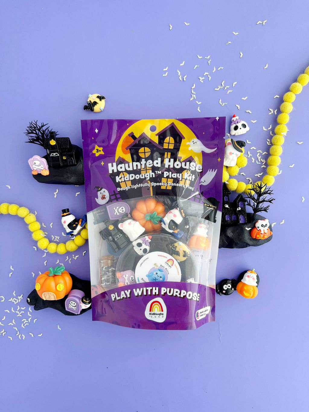 Haunted House KidDough Play Kit - Earth Grown KidDoughs