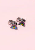 Pierced Co - Silver Rainbow Charm
