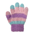 Grand Sierra - Toddler Striped Cozy Yarn Gloves Size 2-4 - 34118s