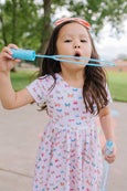 Ollie Jay - Classic Twirl Dress in Butterfly Rainbow