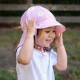 Jan & Jul - Pink Daisy | Sun Soft UV Baby Cap