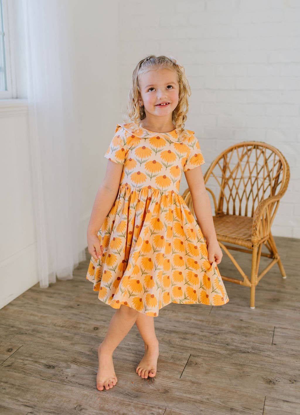 Ollie Jay - Elizabeth Dress in Sunflower