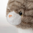 The Petting Zoo - Grey Tabby Cat Medium 10"