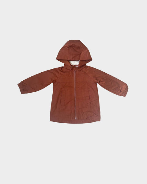 Babysprouts - Cotton Winter Jacket in Rust