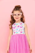 Bird & Bean® - Kids Bamboo Tulle Dress - valentine’s dress - Kids Easter Clothing