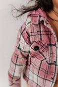 Babysprouts | Kid's Hooded Shacket - Granite Plaid