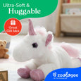 The Petting Zoo - Scoopz Unicorn Small 8" (21cm) Mythical/Fantasy