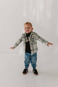 babysprouts clothing company - Babysprouts Kid's Hooded Shacket