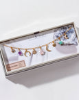 Luna Norte Starlit Trail Charm Necklace Pastel
