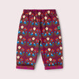 Little Green Radicals - Folk Birds Reversible Pull On Trousers