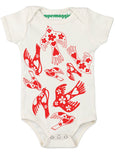 Birds Organic Onesie- SuperMaggie