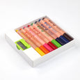 Bright Stripes - 8 Chubby Watercolor Pencils