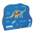 Floss and Rock - Dino 80pc "Diplodocus" Shaped Jigsaw with Shaped Box